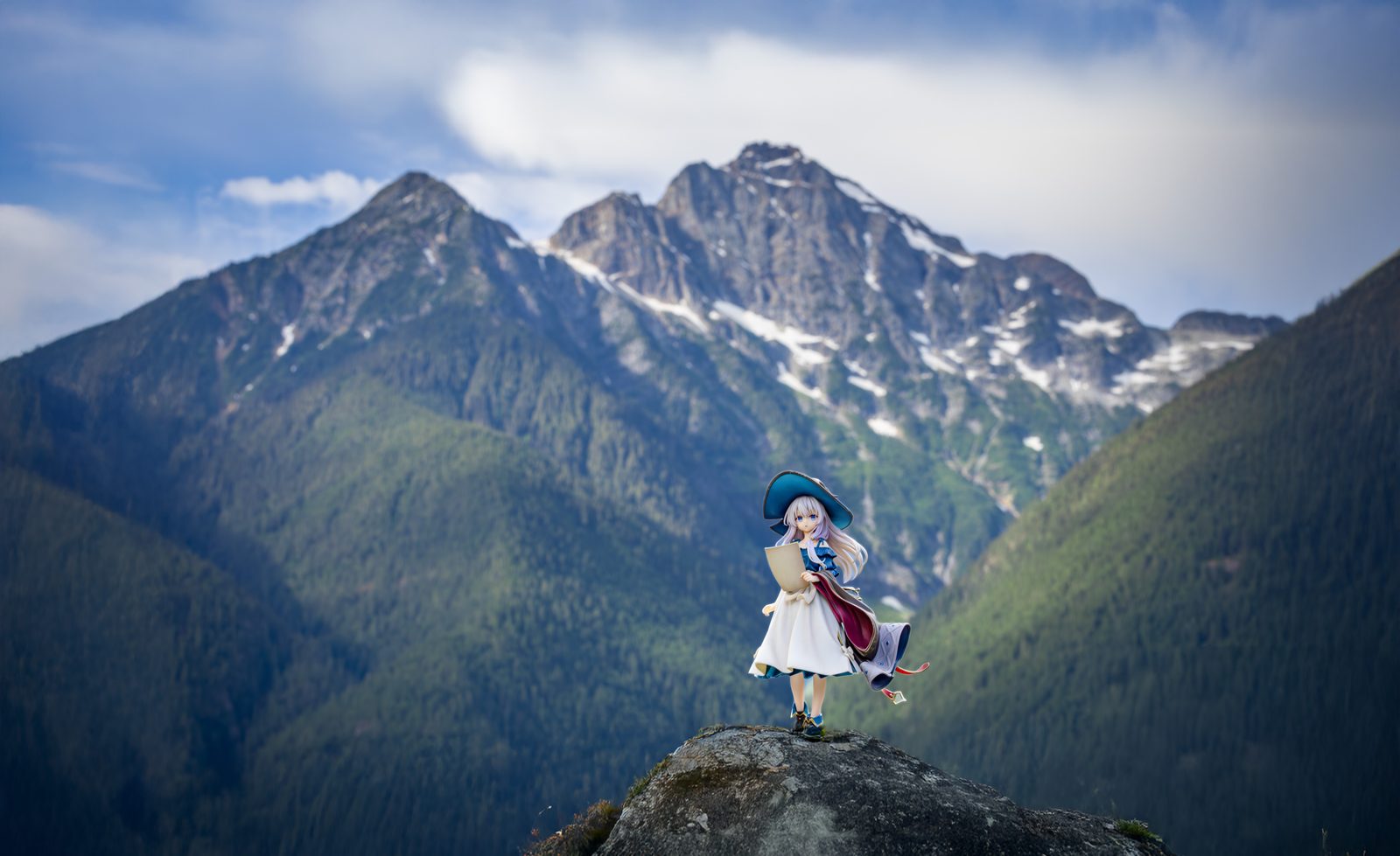 Figure with Cascades peak